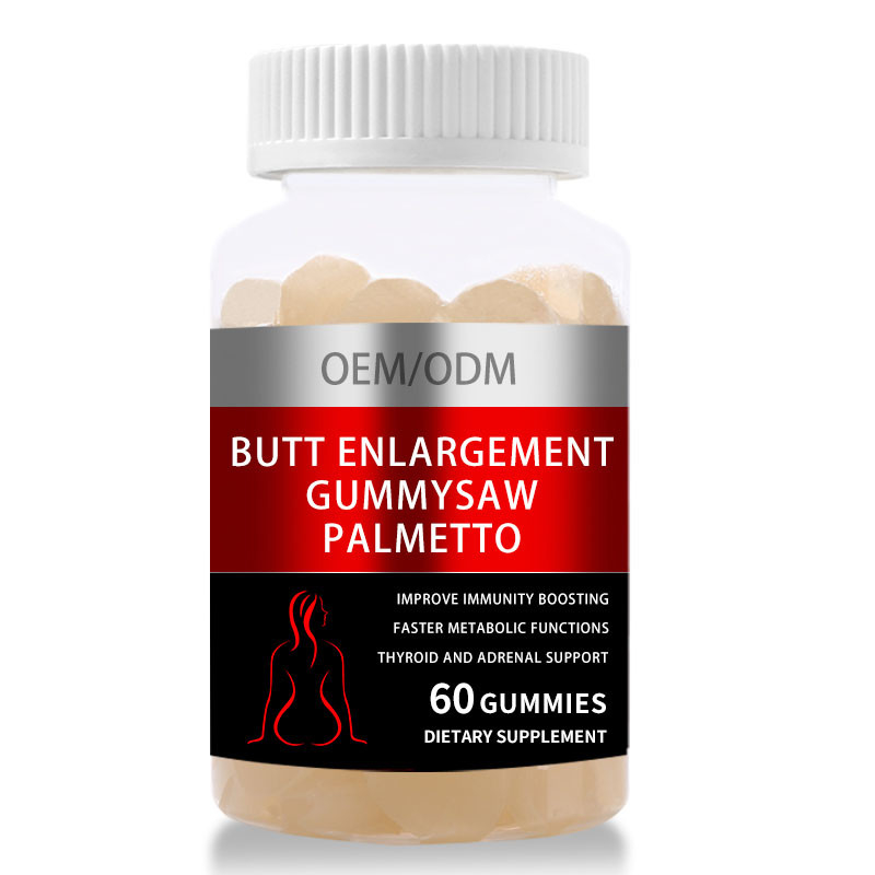 Le sein de bout de HACCP augmentent l'amélioration femelle noire Gummies de Maca pour le levage de hanche de fesses