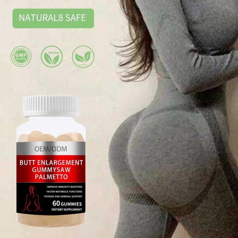 Le sein de bout de HACCP augmentent l'amélioration femelle noire Gummies de Maca pour le levage de hanche de fesses
