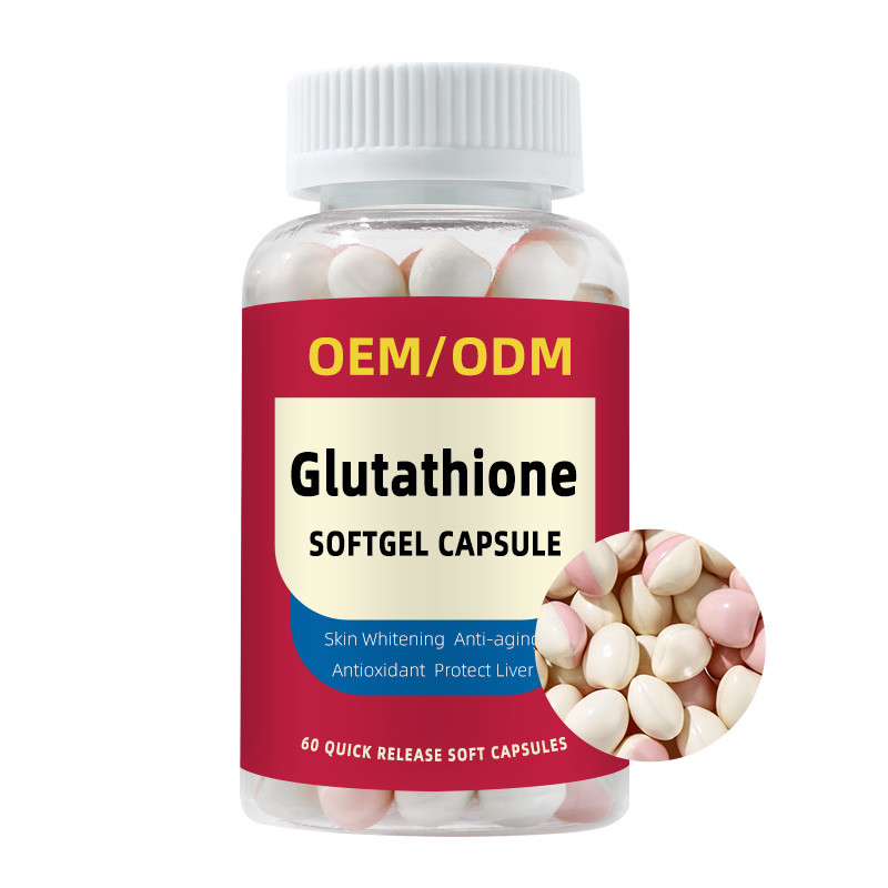 OEM Marque privée Vitamine C 1500 mg comprimés de L-glutathione pour blanchiment de la peau gel doux