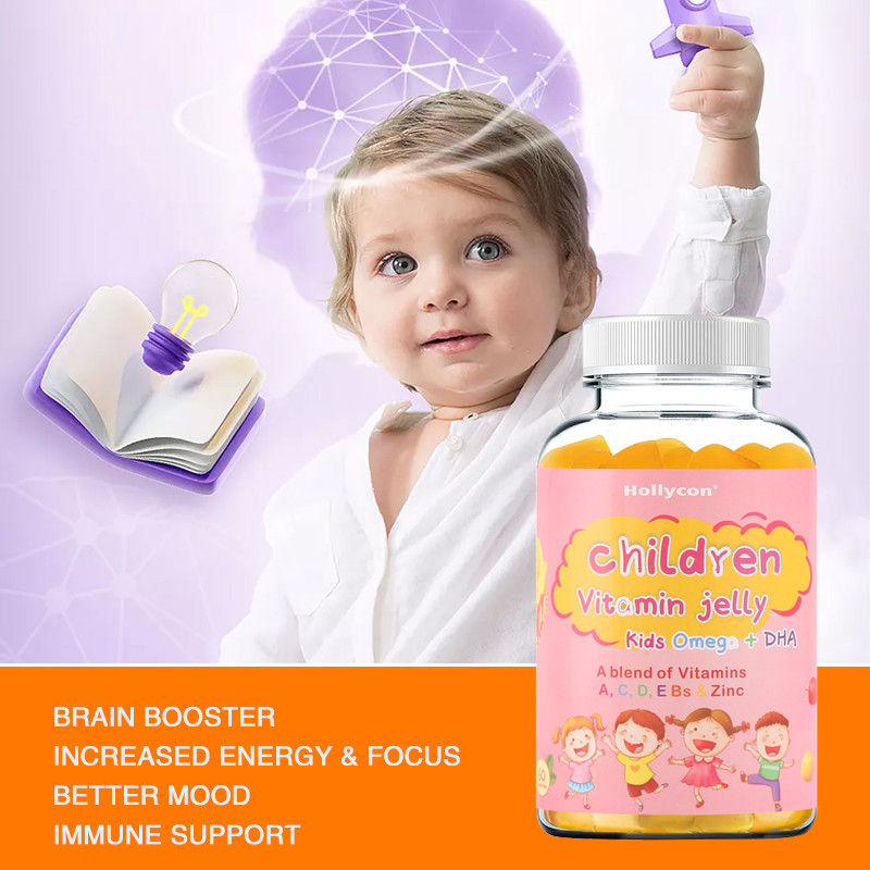 Vitamines gommeuses quotidiennes C d'ours de zinc d'OEM de supplément de soins de santé de Multivitamin 60 pour des enfants