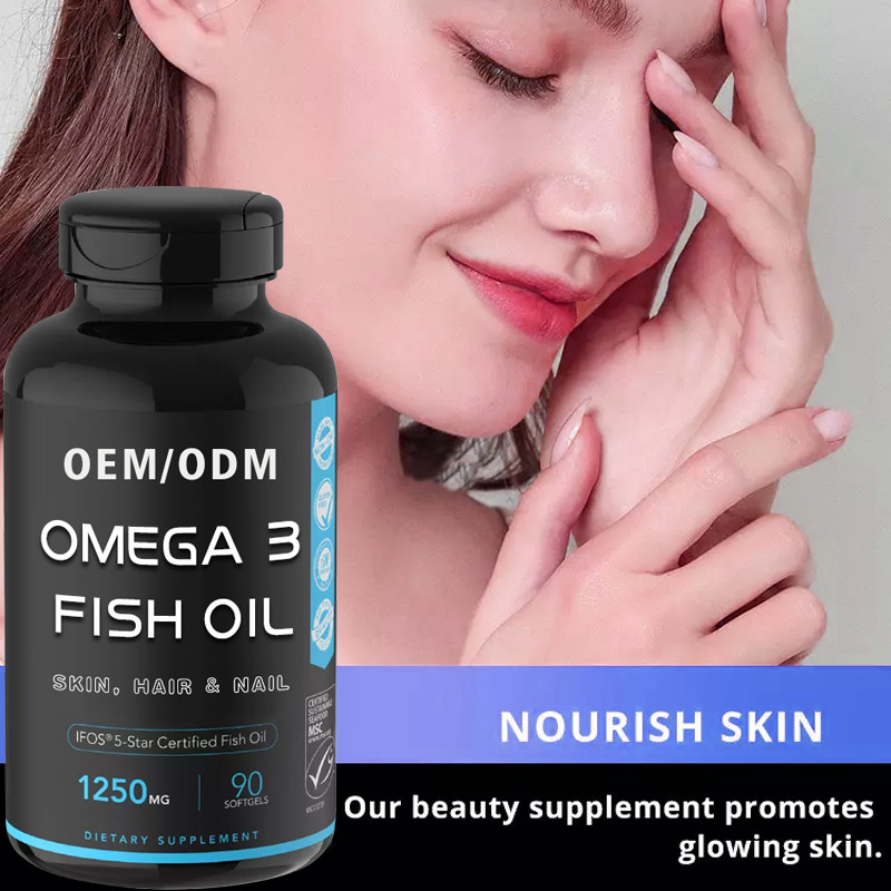 Coeur Brain Immune Support For Men d'huile de poisson d'OEM MSDS Omega 3 et femmes