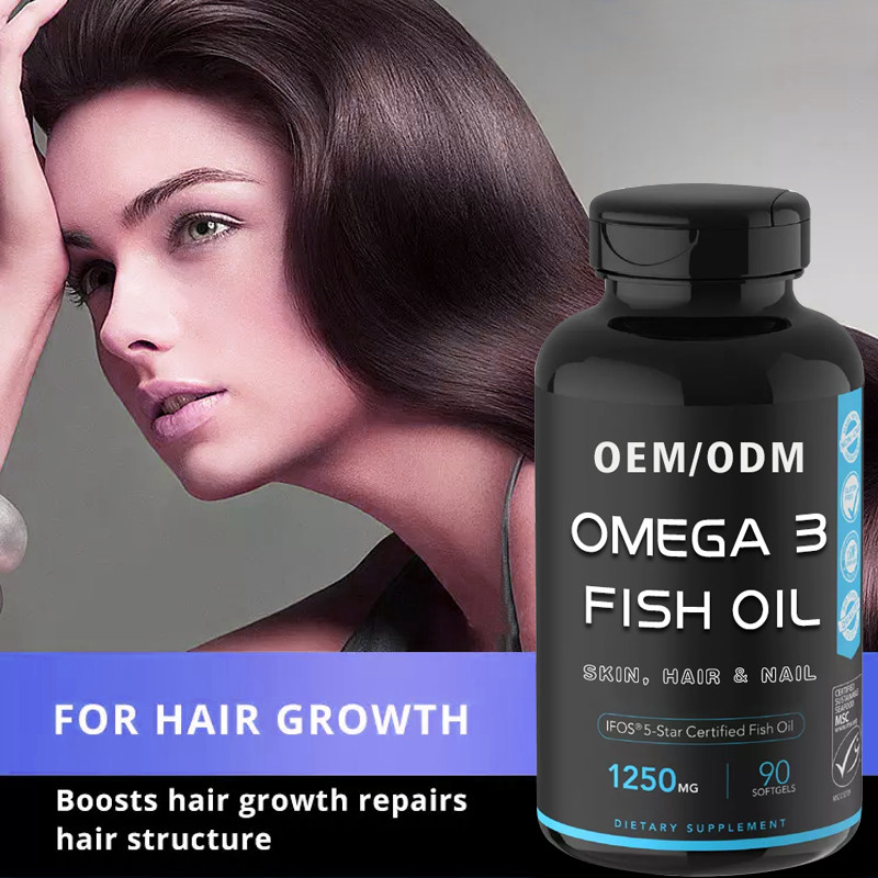 Coeur Brain Immune Support For Men d'huile de poisson d'OEM MSDS Omega 3 et femmes