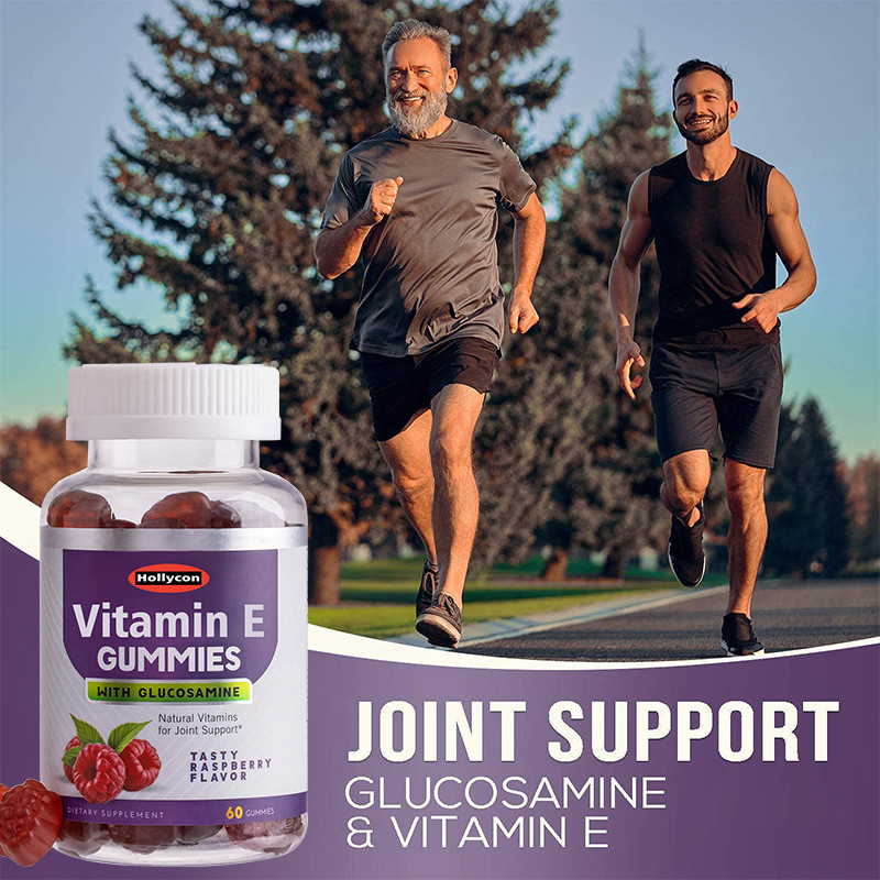 La saveur faite sur commande complète la santé et l'appui immunisé Gummies d'os de la vitamine E Gummies d'OEM