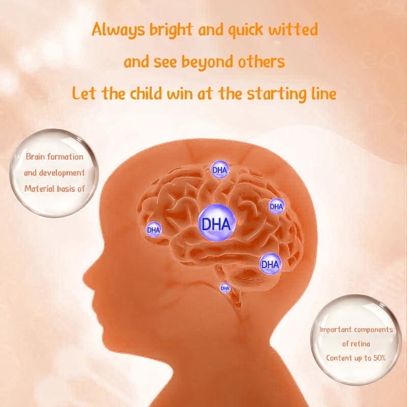 Les ALGUES de la nutrition DHA huilent des pilules d'huile de foie de morue de Gummies EPA DHA gommeuses pour des enfants adultes