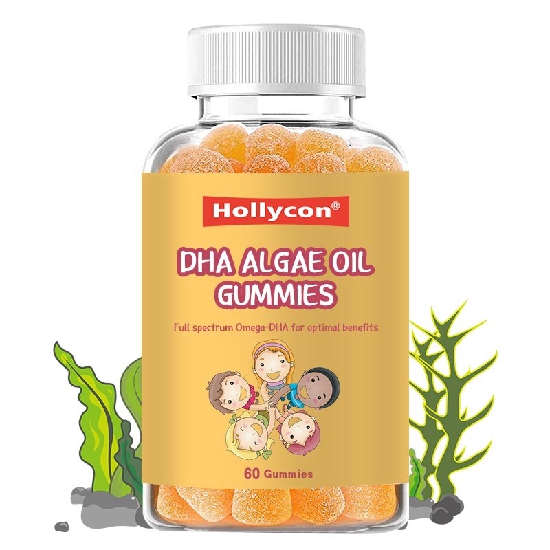 Les ALGUES de la nutrition DHA huilent des pilules d'huile de foie de morue de Gummies EPA DHA gommeuses pour des enfants adultes