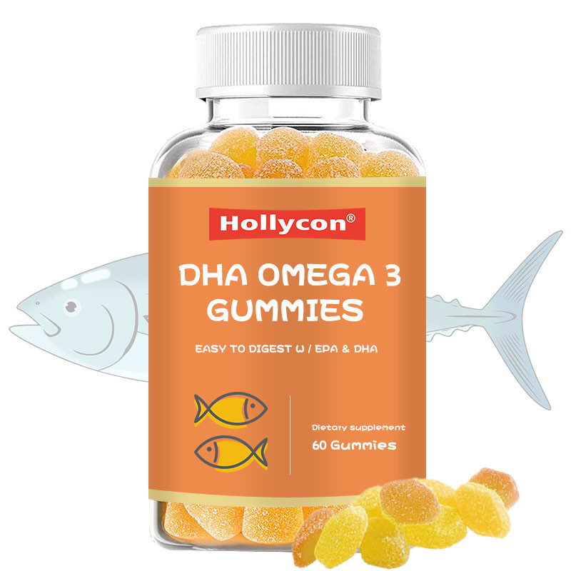Omega 3 produits gommeux de nutrition de pilules d'huile de foie de morue d'EPA DHA pour des enfants adultes