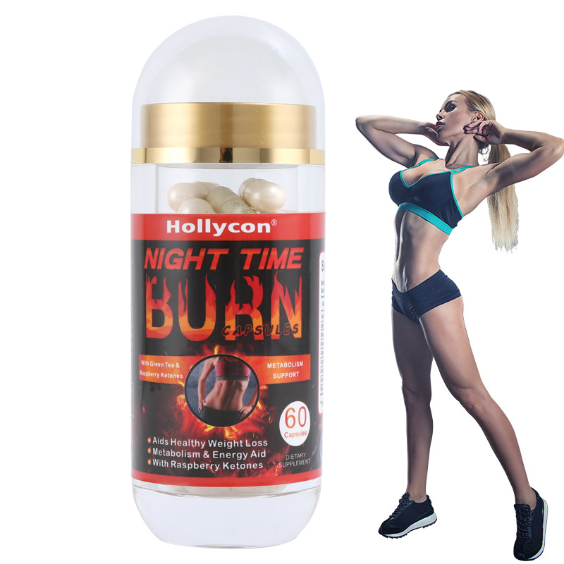Les soins de santé de marque de distributeur complètent capsules de brûlure de nuit de perte de poids de soutien d'OEM de grosses