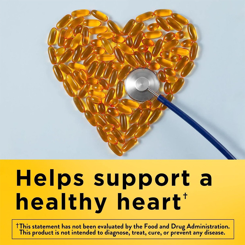 huile de poisson de 1000Mg Softgels Omega 3 pour le supplément sain 250 Softgels de soutien de coeur approvisionnement de 125 jours