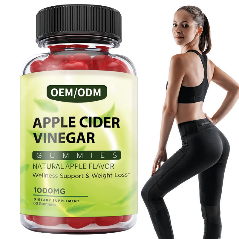 Vinaigre de cidre de HACCP Apple Gummies avec le Detox de contrôle de métabolisme de mère à aider à réduire la graisse têtue de ventre