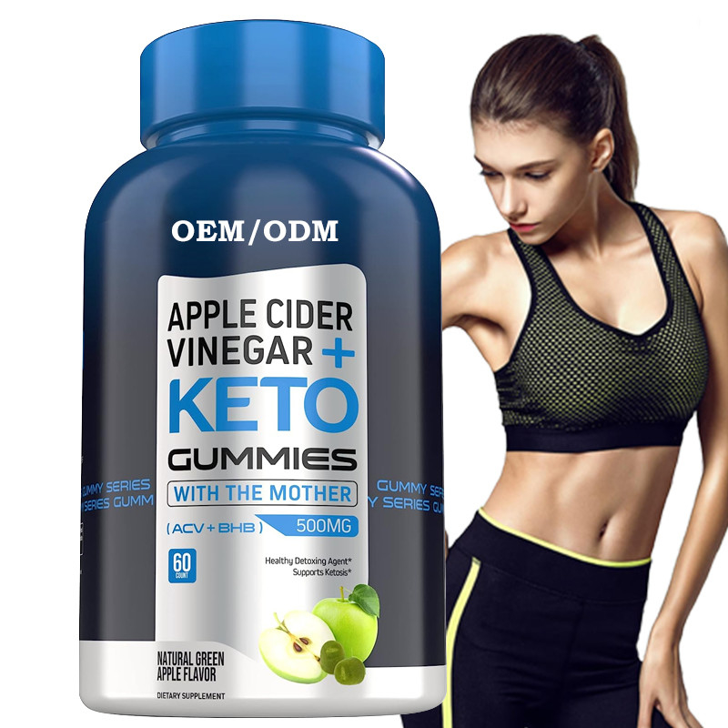 Cétonique Gummies de VBC de Garde de nourriture avec du vinaigre de cidre de la mère BHB Apple Sugar Free For Energy