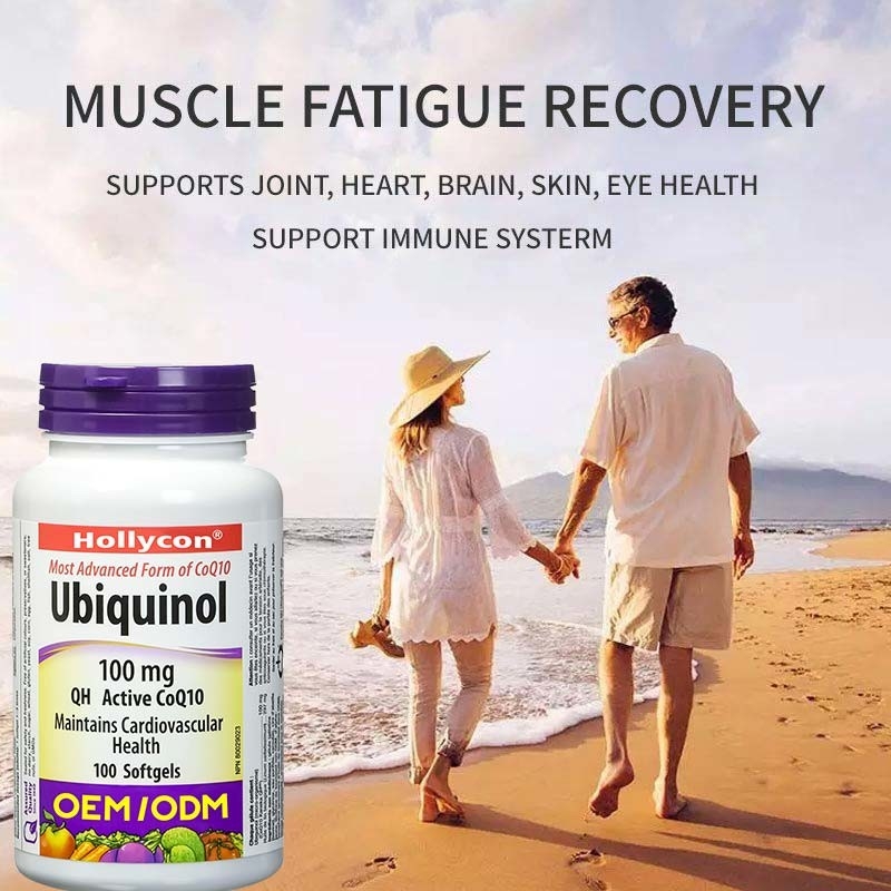 Le coenzyme cardio-vasculaire Q10 Softgel de la santé C Ubiquinol de soutien de supplément de soins de santé d'OEM capsule pour le coeur sain Q10