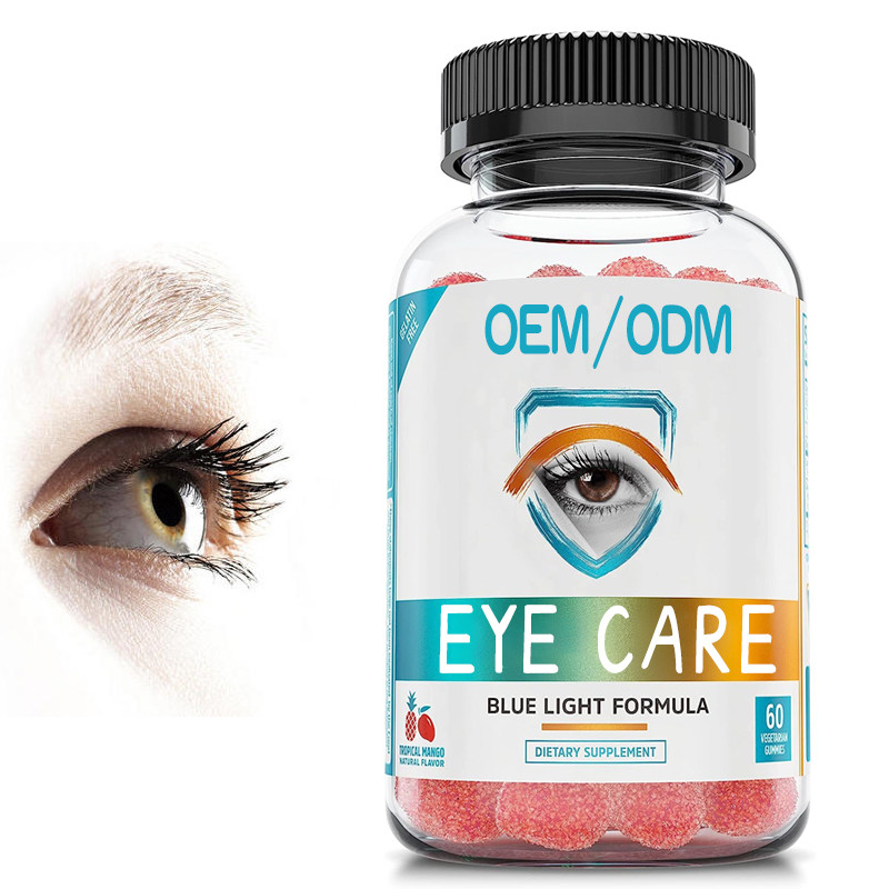 Vitamines de soin d'oeil de GMPC pour des enfants d'adultes gommeux pour des suppléments de santé d'oeil