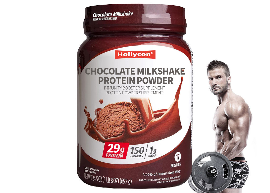 MSDS Soutenir la poudre de protéine de milkshake au chocolat pour augmenter la force de la masse musculaire Supplément de renforcement de l' immunité