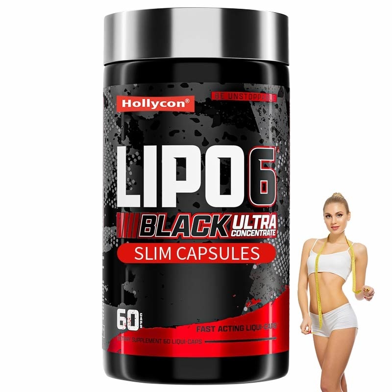 OEM Marque privée Lipo-6 noir ultra concentré Capsules minces thermogéniques énergisantes Supplément brûleur de graisse