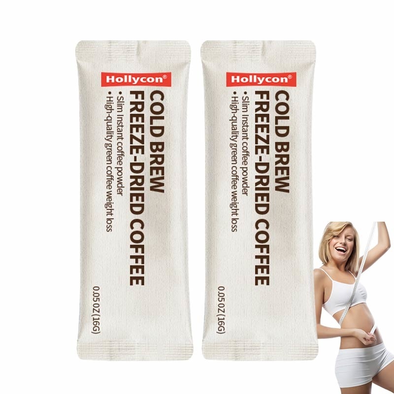 Boire à froid Café lyophilisé Slim Instant Coffee Powder de haute qualité Café vert Perte de poids
