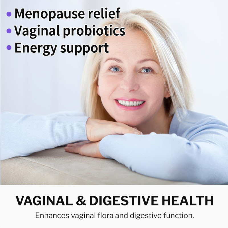 OEM& ODM Equilibre hormonal Santé intestinale pour les femmes Capsules de soulagement de la ménopause