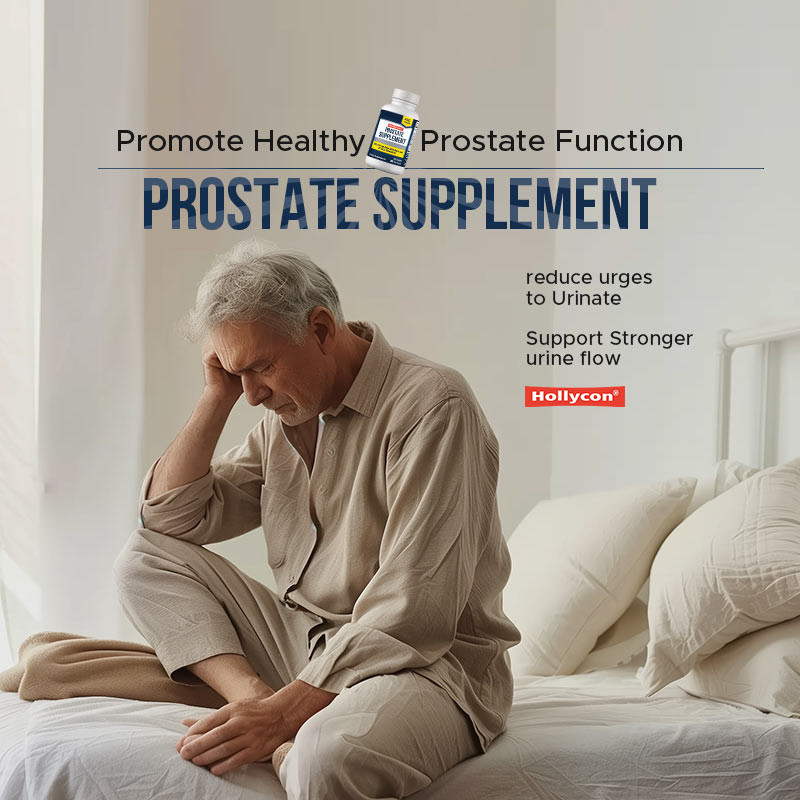 Supplément de soutien de la prostate en bonne santé Réduire les visites aux toilettes Promouvoir le sommeil Mieux vidanger la vessie Capsules