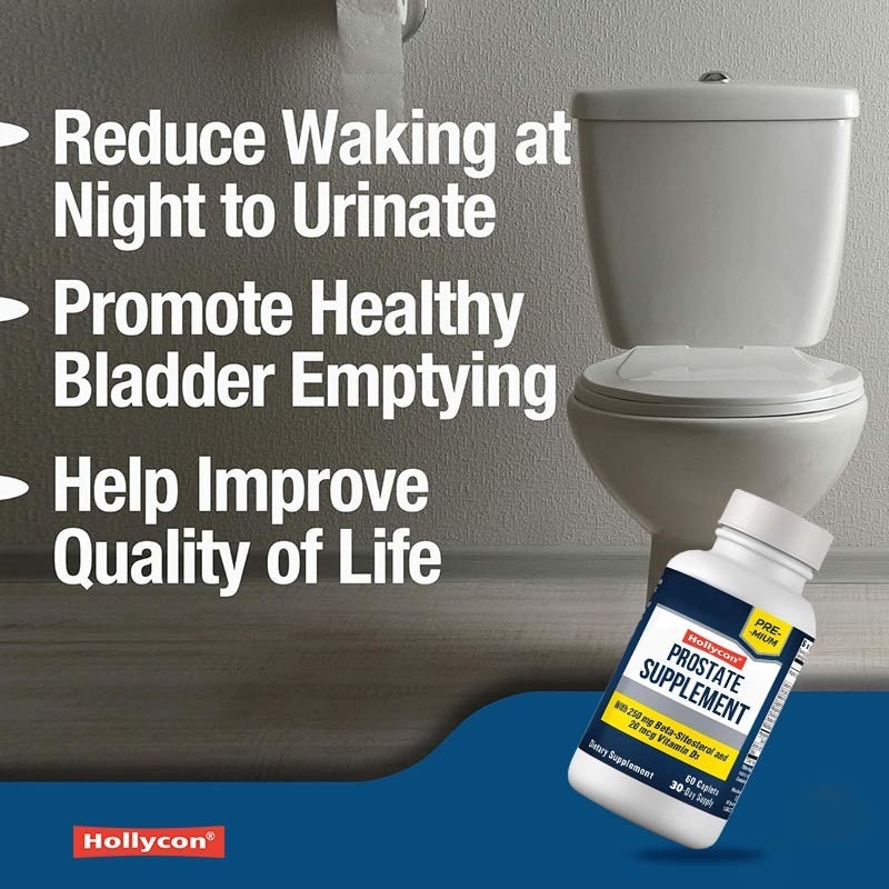 Supplément de soutien de la prostate en bonne santé Réduire les visites aux toilettes Promouvoir le sommeil Mieux vidanger la vessie Capsules