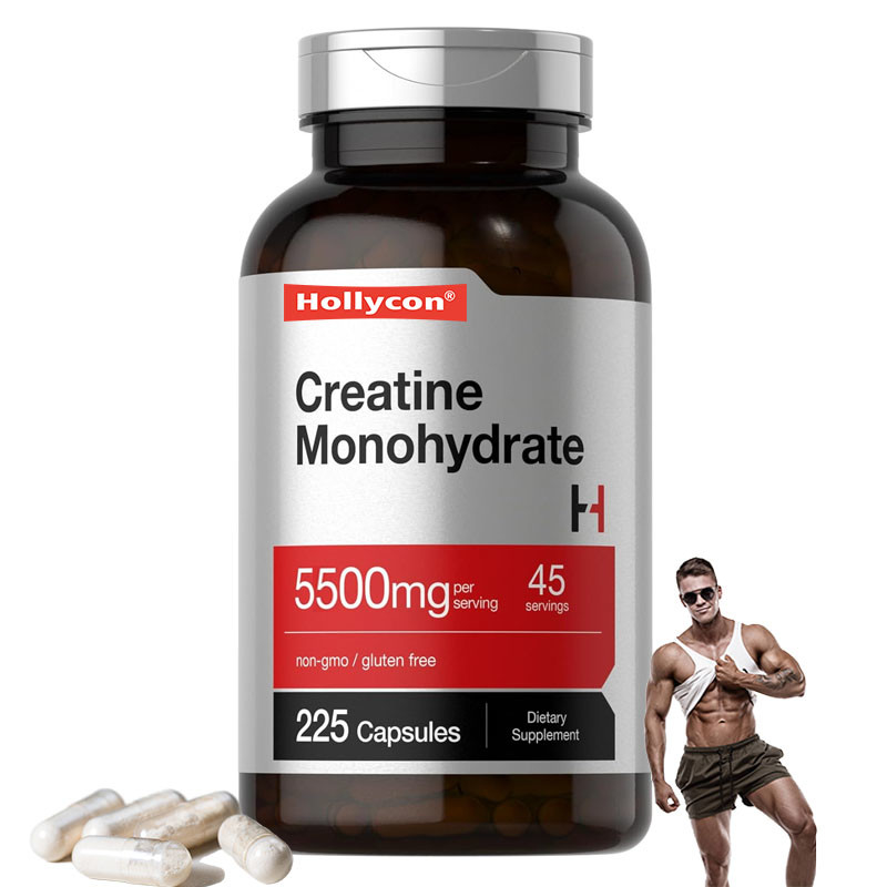 Support énergétique sans gluten pour adultes Capsule de créatine monohydrate