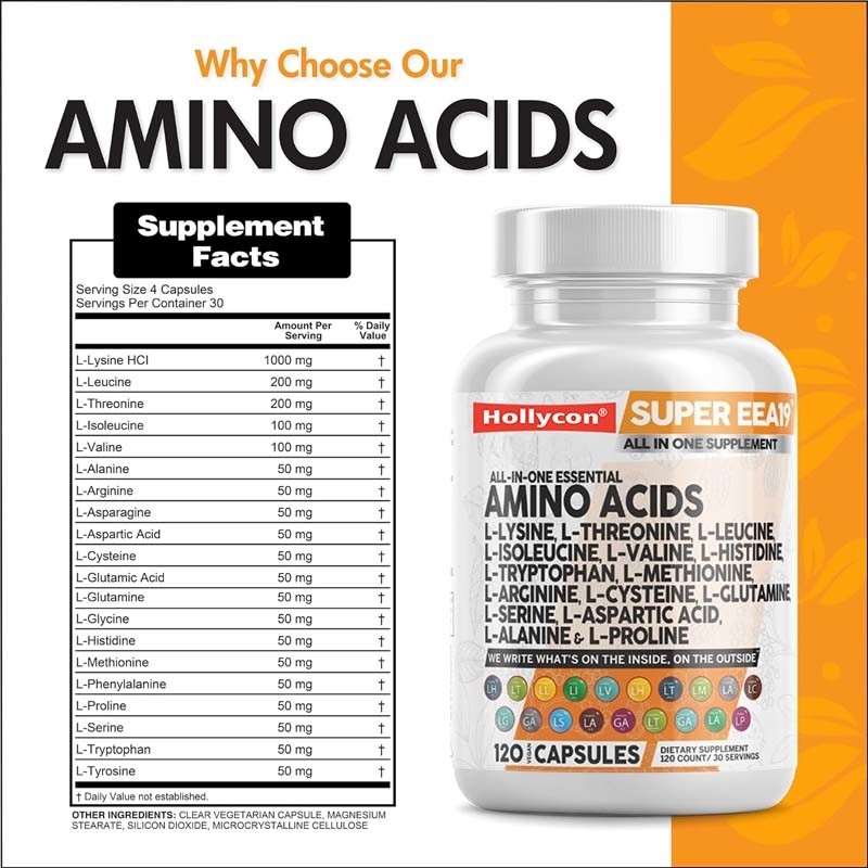 Support OEM Supplément d' arginine L-arginine Capsules d' acides aminés pour adultes Capsules