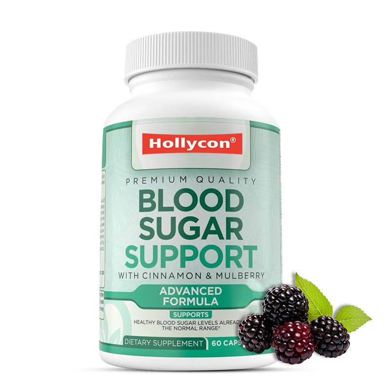 OEM Supplément de soutien de la glycémie normale Cannelle Mélon amer Moulou Zinc Biotine Vitamine Supplément à base de plantes