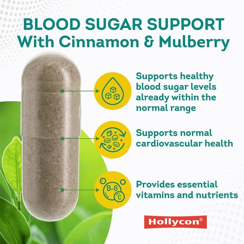 OEM Supplément de soutien de la glycémie normale Cannelle Mélon amer Moulou Zinc Biotine Vitamine Supplément à base de plantes