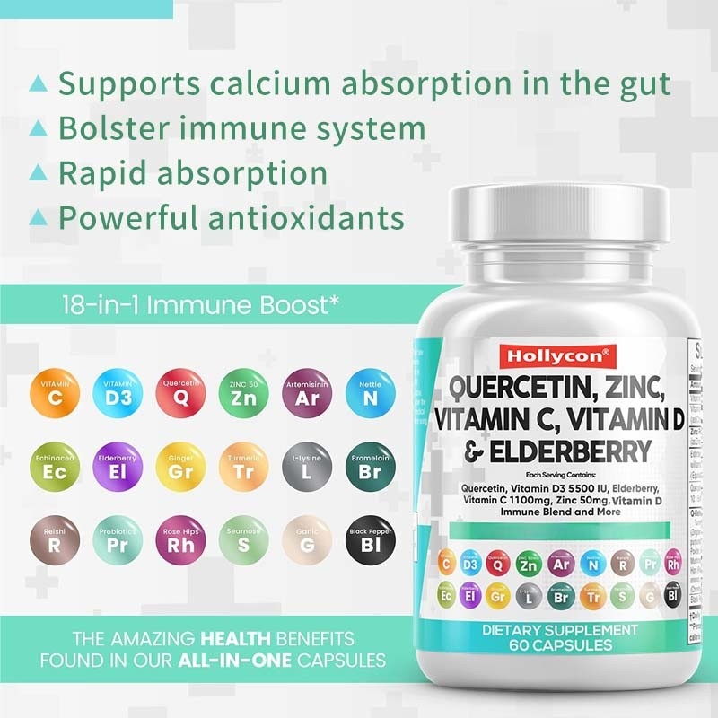 OEM soulagement des allergies supplément de soutien de la défense immunitaire pulmonaire pour adultes capsules diététiques