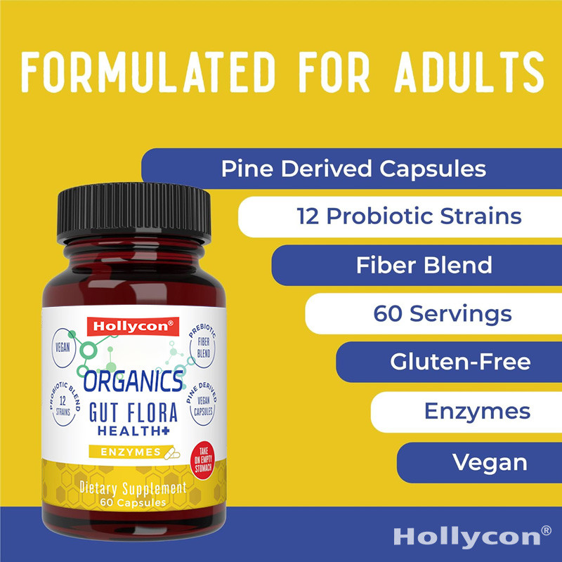 OEM Produits organiques Flore intestinale Enzymes de santé Probiotiques Biome intestinal sain Soutien digestif