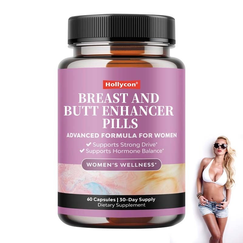 Vente en gros d'herbes Horny Goat Weed pour les femmes Capsules pour le renforcement du sein et du cul