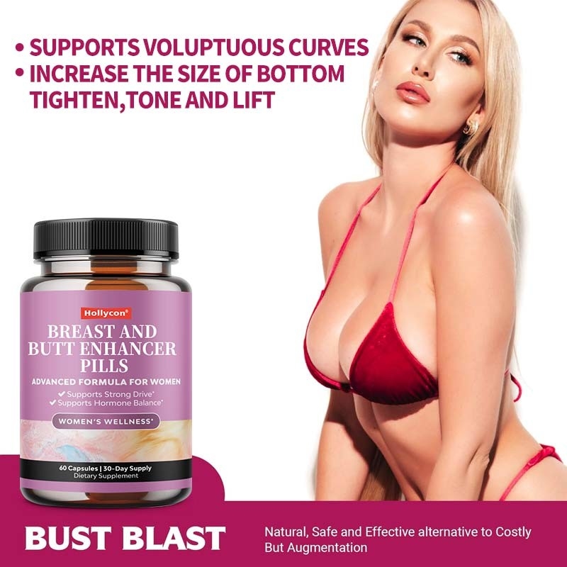 Vente en gros d'herbes Horny Goat Weed pour les femmes Capsules pour le renforcement du sein et du cul