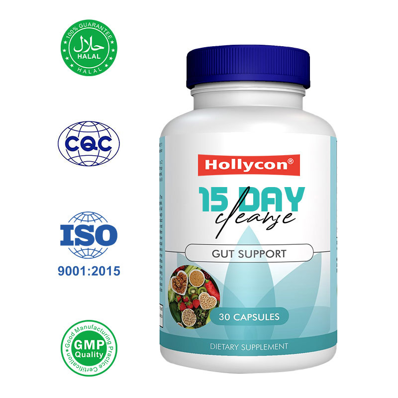 OEM Hollycon 15 jours de nettoyage des capsules de l' intestin et du côlon