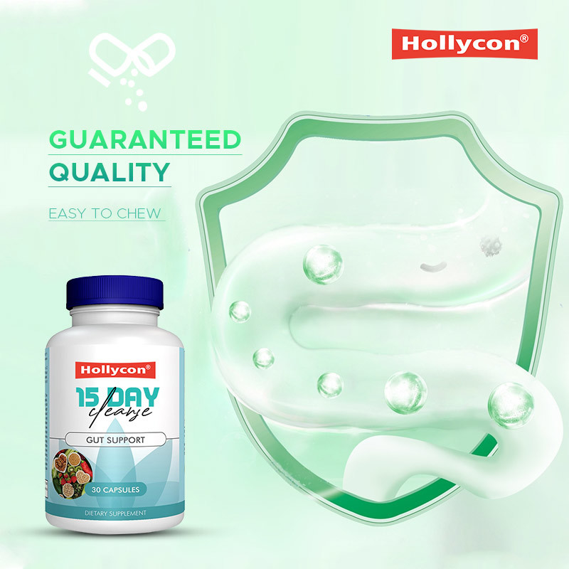 OEM Hollycon 15 jours de nettoyage des capsules de l' intestin et du côlon