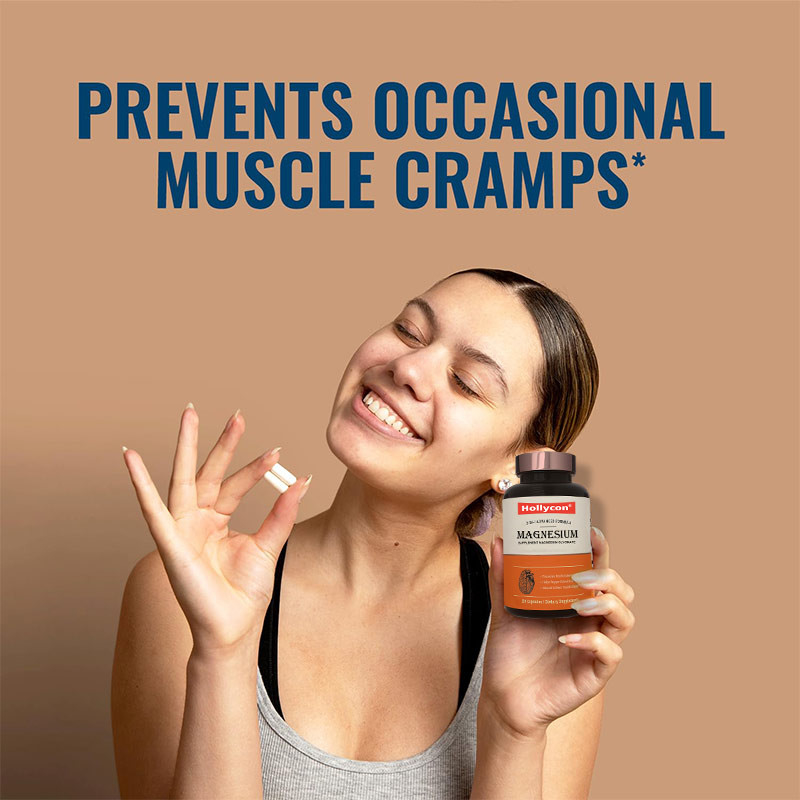 Fournisseur Glycinate de magnésium Capsules Supplément de magnésium Aide au sommeil Soutient la santé des os et du cœur Renforce l' immunité