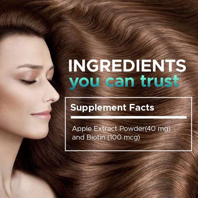 Supplément de croissance des cheveux pour les hommes et les femmes