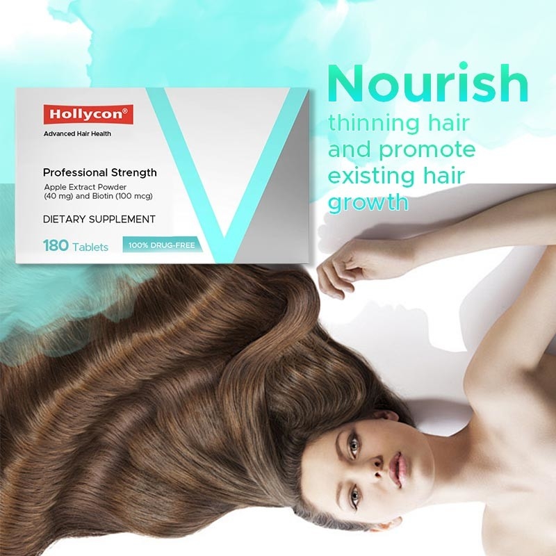 Supplément de croissance des cheveux pour les hommes et les femmes
