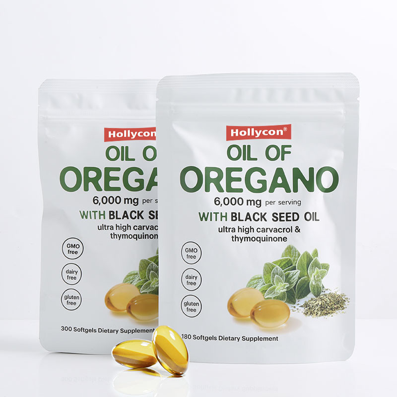 Huile d'origan organique 6 000 mg Huile d'origan Huile d'origan pour le soutien immunitaire
