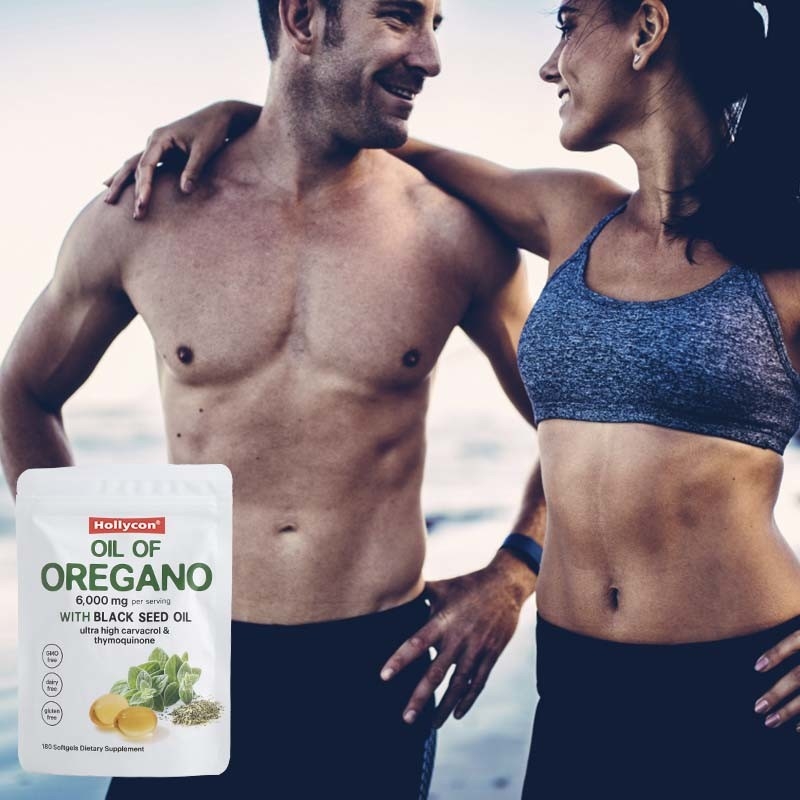 Huile d'origan organique 6 000 mg Huile d'origan Huile d'origan pour le soutien immunitaire