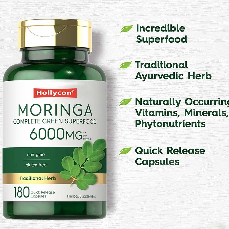 Poudre de Moringa Capsules pour le soutien des articulations