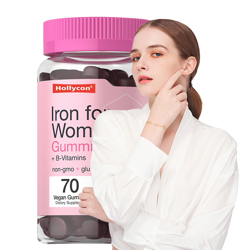 Des gommes de fer pour les femmes 18 mg Gommes de fer pour la production de globules rouges