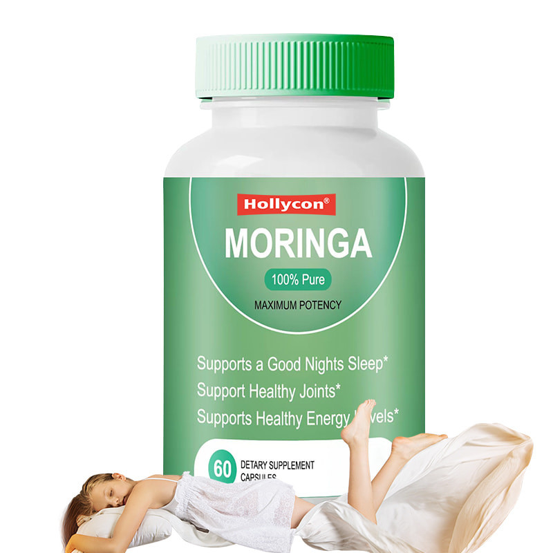 Poudre de Moringa en capsules 6000mg Moringa Oleifera mélange exclusif pour le soutien des articulations
