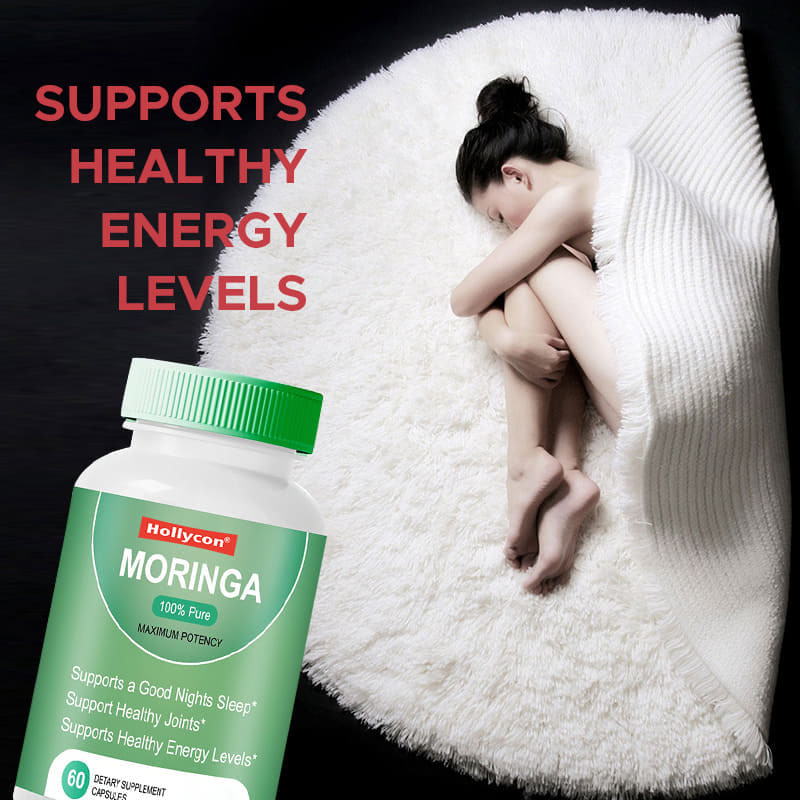 Poudre de Moringa en capsules 6000mg Moringa Oleifera mélange exclusif pour le soutien des articulations