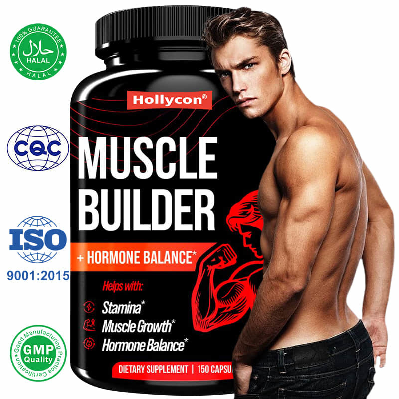 Le constructeur musculaire soutient la croissance musculaire, la taille, la force et l' énergie.