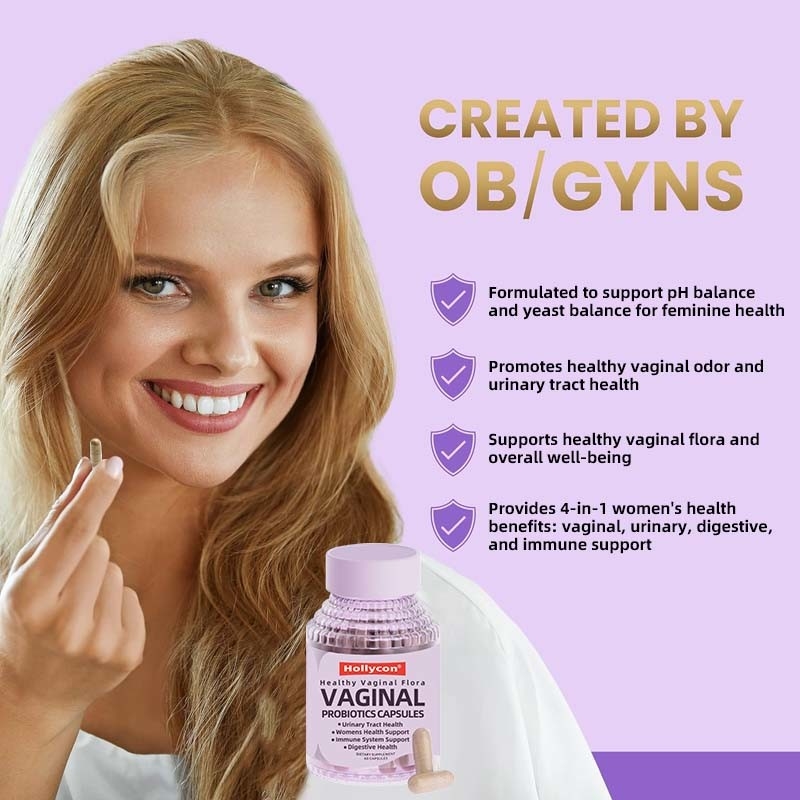 Les capsules de probiotiques vaginaux pour femmes favorisent l' équilibre du pH et une odeur vaginale saine
