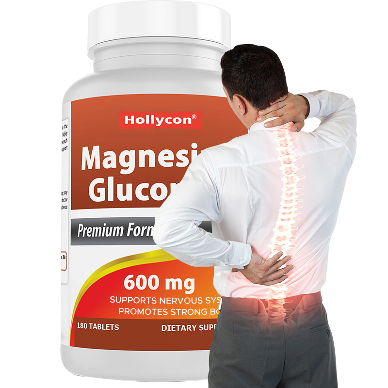 Glycinate de magnésium comprimés pour les os forts 35 mg Magnésium comprimés pour le système nerveux