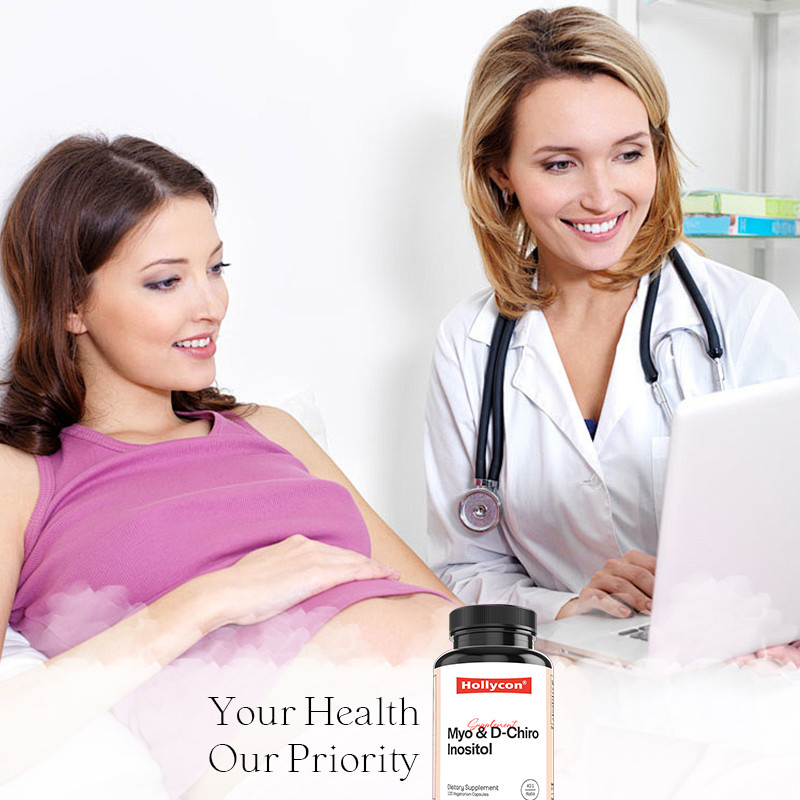 Supplément d'inositol pour l'équilibre hormonal Myo-inositol et D-chiro Inositol capsules