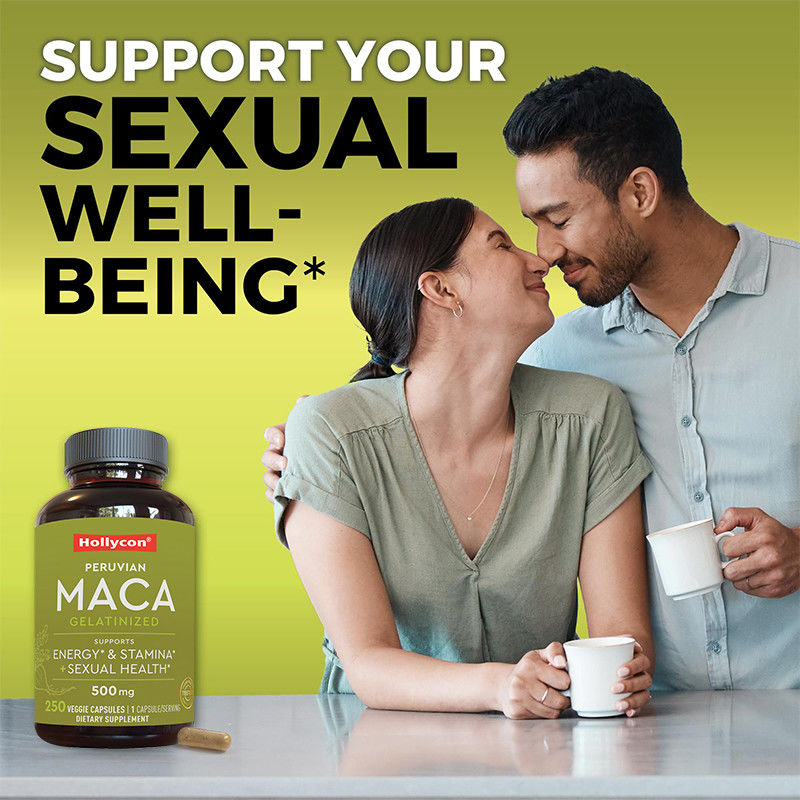 Capsules de racine de maca OEM pour hommes