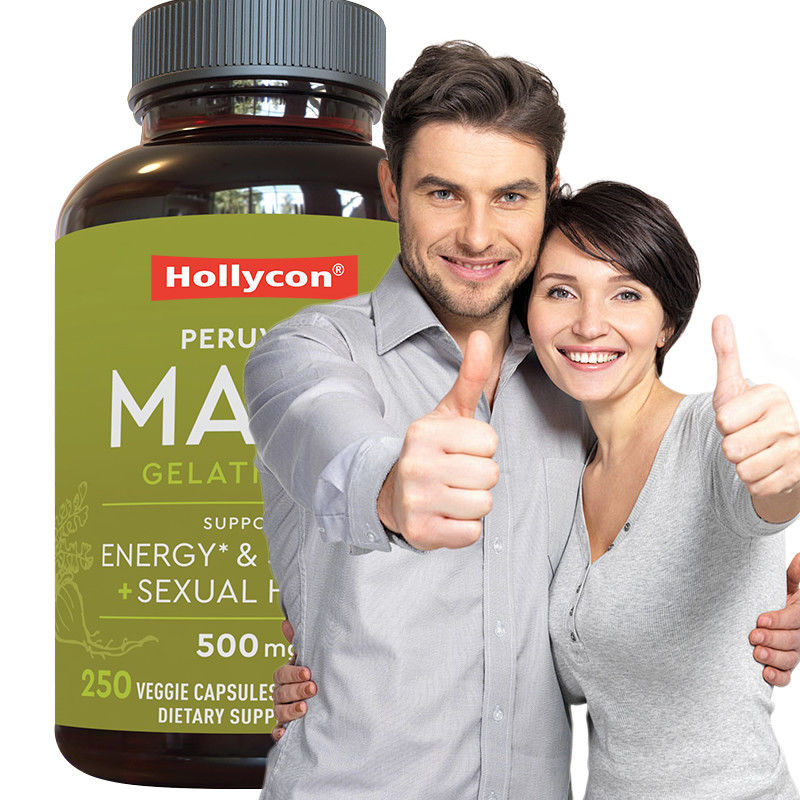 Capsules de racine de maca OEM pour hommes