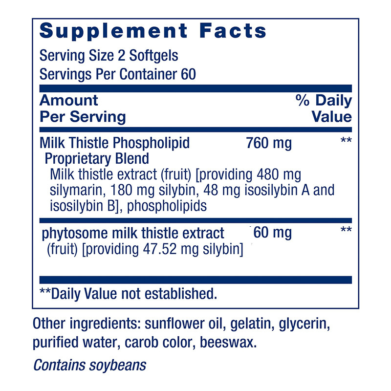 Supplément de chardon-Marie pour favoriser la santé du foie