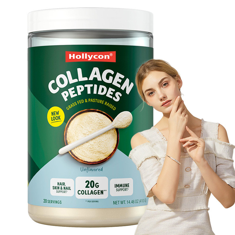 Poudre de collagène pour soutenir les cheveux 20 g Peptides de collagène Poudre de protéines pour soutenir l' immunité
