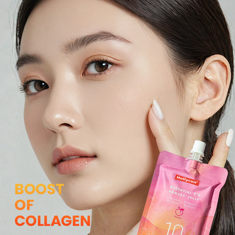 Collagène et vitamine C Conjac gelée sans sucre gelée pour perdre du poids gelée minceur